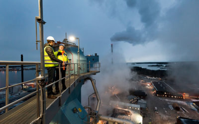 SCA Obbola valde Cebe belysning till det nya kokeriet