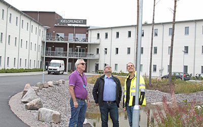 Solel ger energi till Elektroskandias nya logistikcenter