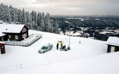Fibernät i tid till skidsäsongen