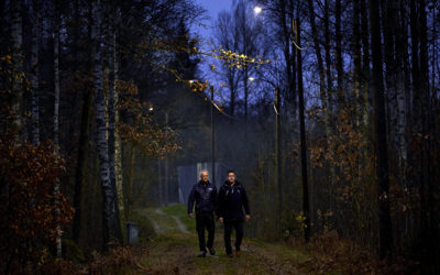 ”Nu kan alla som bor här hålla sig i form och motionera även när det inte är dagsljus”