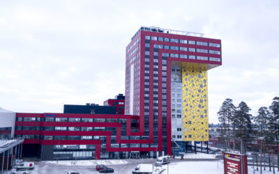 Säkert landmärke i Växjö