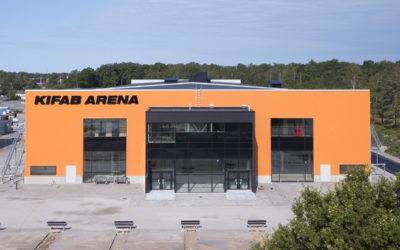KIFAB Arena tar form – Elektroskandia levererar all elmateriel