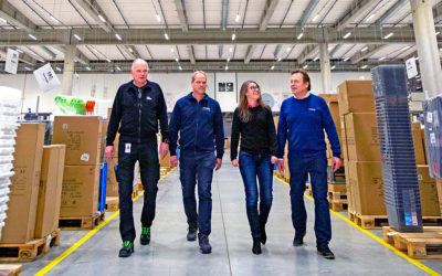 Logistiktjänst möjliggjorde snabb armaturinstallation vid Clas Ohlsons centrallager