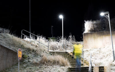 Ökad trygghet i Kumla med ny belysning