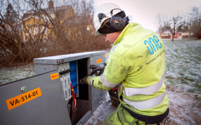 E.ON byter ut tusentals kabelskåp runt om i landet – ONE Nordic utför projektentreprenaderna och Elektroskandia levererar materiel