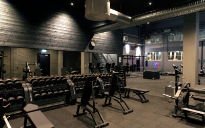 Belysningen en viktig del av helhetsupplevelsen på nyöppnat, exklusivt gym