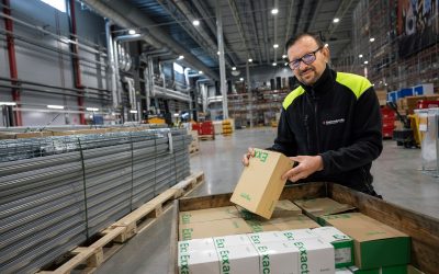 Utmanande logistik vid byggnationen av Mälarsjukhuset