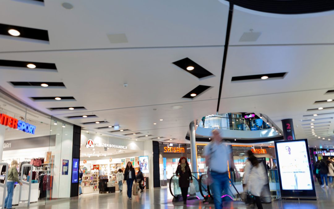 Nytt brandlarmsystem till Liljeholmstorget Galleria