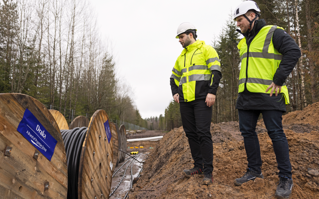 Närproducerad kabel till fördelningsstationer